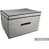 Scatola abiti salvaspazio armadio organizzatore contenitore vestiti 50x40x30 dfh