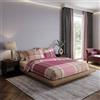 Bossi Casa Set lenzuolo sopra + federa tinto filo singolo Bossi MELROSE 7609