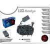 Luci Natale Albero 480 Led Luce ROSSA Cavo Filo Verde 44mt 52593a dfh