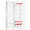 eclisse CONTROTELAIO SYNTESIS filo muro cartongesso kit 70/80/90x210 spess. 100 Eclisse