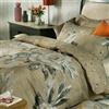 Tessitura Randi Completo Letto Matrimoniale Percalle RANDI Charlotte Beige