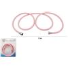 Tubo Laccio Flessibile Doccia 1,5 Metri Laccio Pvc Rivestimento Colore Rosa dfh