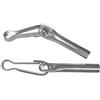 Does not apply 10 X Chiusura a Fune Con Gancio Simplex Zincato per Fune Da 8 Mm Chiusura a Cord