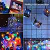 Striscia LED RGB con Pannello Solare 10 METRI Luminoso Esterni Luci Natalizie