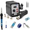 Soldering Station China Stazione Saldante Aria Calda Pistola Calore Manico Soffiatore 858D Rework