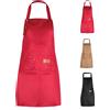 Does not apply Grembiule Da Cucina per Uomo E Donna Con Tasche - Adatto a Taglie Forti - Resist