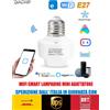 WIFI PORTALAMPADA E27 SMART ADATTATORE INTELLIGENTE APP/TIMER/COMANDO VOCALE
