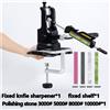 Rieci PRO Professionale Arrotino Pro 3 Versione Capocuoco Coltello Affilatrice Sistema