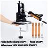 Rieci PRO Professionale Arrotino Pro 3 Versione Capocuoco Coltello Affilatrice Sistema