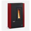 Extraflame STUFA A PELLET VENTILATA SLIM EXTRAFLAME LUISELLA 5.0 BORDEAUX