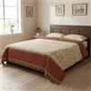 Bassetti PLAID matrimoniale GRANFOULARD OPLONTIS Bordeaux var.8 240x250