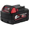 Milwaukee 🔋 Milwaukee M18B6 18V 6.0Ah REDLITHIUM™ Batteria Originale Nuova