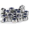 Dadi autobloccanti M8 in acciaio inox 45 pezzi, sicurezza, resistente