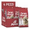 Monge Gran Bontà Crocchette Adult Manzo Alimento Secco Cani 16kg 4 Pezzi