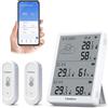 Does not apply Igrometro Wifi, Termometro Esterno, Wireless 100M Range, Tuya APP Data Storage E