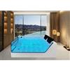 Sicorage Vasca da bagno idromassaggio in vetro due posti full optional riscaldata 180x90c