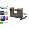 RICHDOOR LUCCHETTO IN ACCIAIO TEMPRATO CORAZZATO ANTISCASSO CATENACCIO PER CANCELLO 90MM