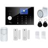 Wiby Sistema di Allarme Intelligente Smart Allarm Sisten Antifurto Casa ZX-G30 Uni