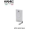 FAAC Telecomando 2 Canali FAAC XT2 433 Mhz SLH LR 787007 Automazione Cancello pao