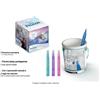 Frozen Tazza Portapenne Con 4 Pennarelli Colorati e Fogli Colorare Bambini sar