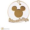 Disney Bomboniera Disney magnete sagoma Mickey in metallo