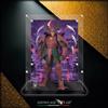 TECA IN PLEXIGLASS ACRILICO-SHOWCASE-PER 5 SAMURAI TROOPERS- BANDAI-SENTINEL-RAS