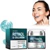 Nexolla Crema Viso con Retinolo e Collagene, Crema Antirughe Al Retinolo, Riduce Il Gonf