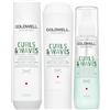 Goldwell Curls & Waves Shampoo 250ml Balsamo 200ml Spray 150ml Capelli Ricci