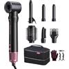 CrazyMar Spazzola Ad Aria Calda,7 in 1 Phon Arricciacapelli Crazymar capelli simil dyson
