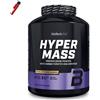 Biotech Usa, Hyper Mass, 4000 g Integratore con Carboidrati Proteine