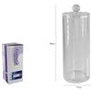 Contenitore Box Trasparente Porta Dischetti Trucco Organizer Bagno Makeup dfh