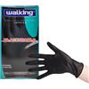 WALKING Guanti Latex WALKING 5.8 Black Diablo 100pz Taglia S