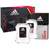 Adidas Team Force eau de toilette 50ml + after shave 100ml + berretto