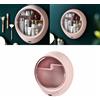 Espositore Organizer Porta Trucchi Box Portagioie Cosmetici A Parete cir