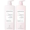 KERASILK Kit Essentials Smoothing Shampoo 750ml + Conditioner 750ml
