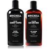 Does not apply Brickell Men'S Routine Quotidiana per La Cura Dei Capelli, Set Di Shampoo E Bals