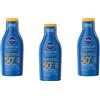 NIVEA 3pz Nivea Sun Crema solare protezione 50+ formato viaggio travel 100ml