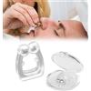 Clip Nasale Anti-Russa Magnetica in Silicone Morbido con Custodia Benessere