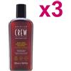AMERICAN CREW Shampoo Capelli Uomo AMERICAN CREW Kit Daily Deep Moisturizing Shampoo 250ml 3