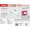HOOMEI HM-7345S Lampada UV LED Unghie 120W Display LED 3 Timer Sensore USB