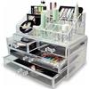 Espositore Organizer Porta Trucco Box Portagioie Cosmetici 4 Cassetti cir
