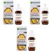 Garnier 3pz Garnier Vitamina C siero viso notte uniformante illuminante 30ml