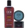 AMERICAN CREW Set Uomo AMERICAN CREW Kit Daily Deep Moisturizing Shampoo 250ml + Fiber 85gr