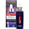 L'Oréal Siero viso anti rughe notte L'Oreal Revitalift Laser con retinolo puro 30ml