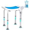 Vevor Sedile doccia regolabile antiscivolo supporto stabile 158kg