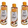 Natural honey 3pz NATURAL HONEY Olio doccia corpo idratante Argan oil & go no risciacquo 300ml