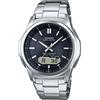 Casio Orologio Uomo Casio Solare Pelle Nero Giappone WVA-M630D-1AJF Import