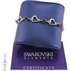 G4Love Bracciale Tennis argento Swarovski Element originale G4Lov cristalli donna cuori