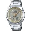 Casio Orologio Uomo Casio Solare Pelle Beige Giappone WVA-M630D-9AJF Import
