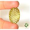SBI Gems Quarzo Naturale Giallo Taglio Ovale Fancy 27x18 mm 26.09 CT
